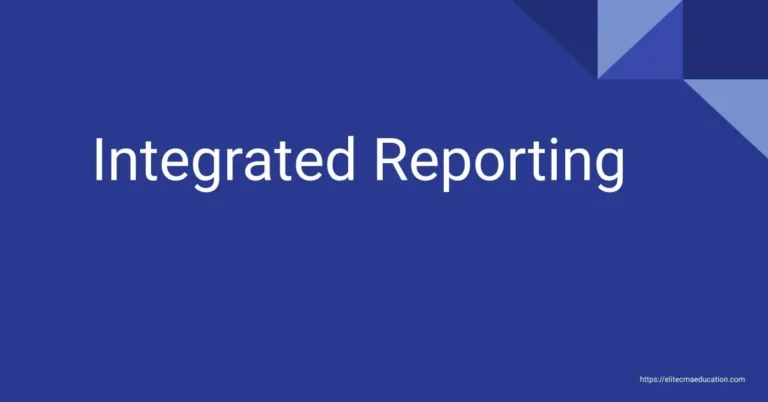 Integrated Reporting