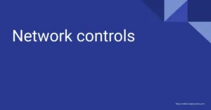 Network controls