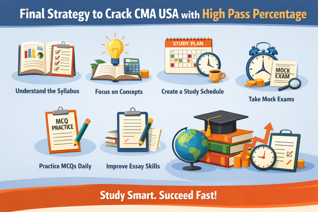 CMA USA Pass Percentage